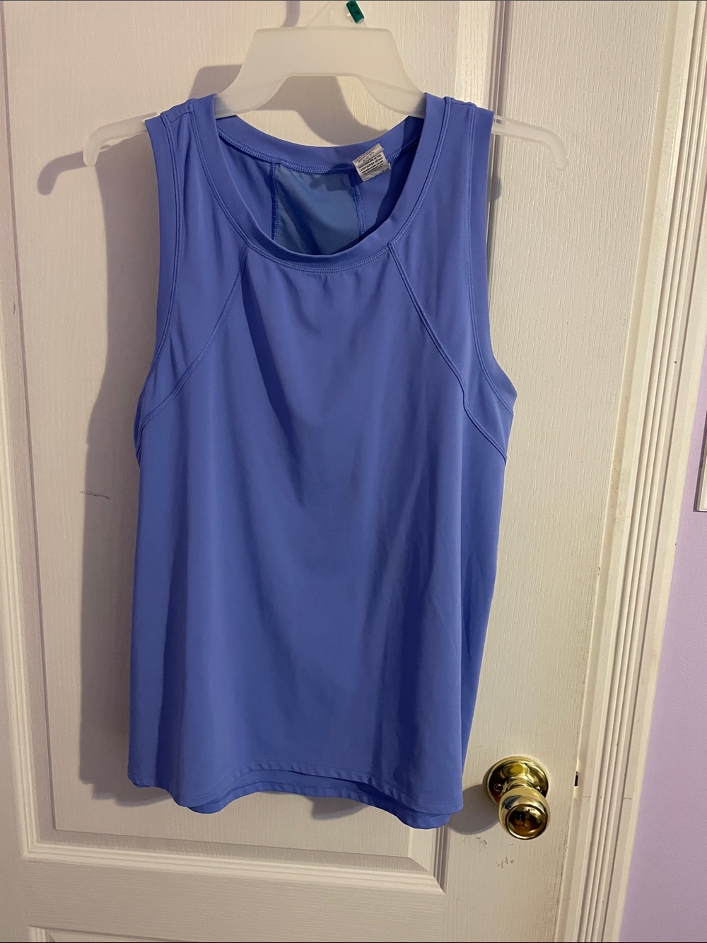 RBX Periwinkle Sleeveless Athletic Tank - Size Large